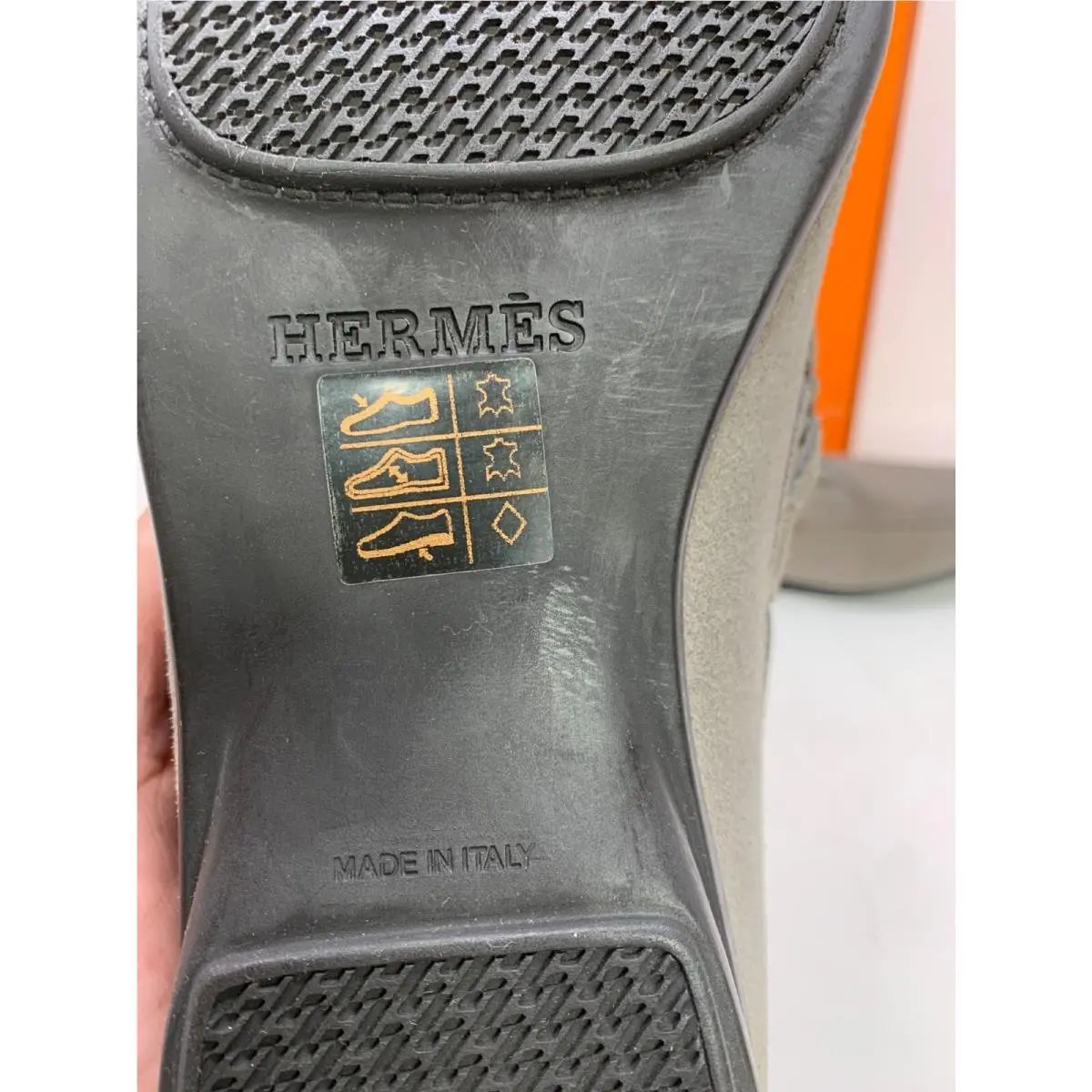 Hermes shoes - Hermes Amico - Amico - Gray 7