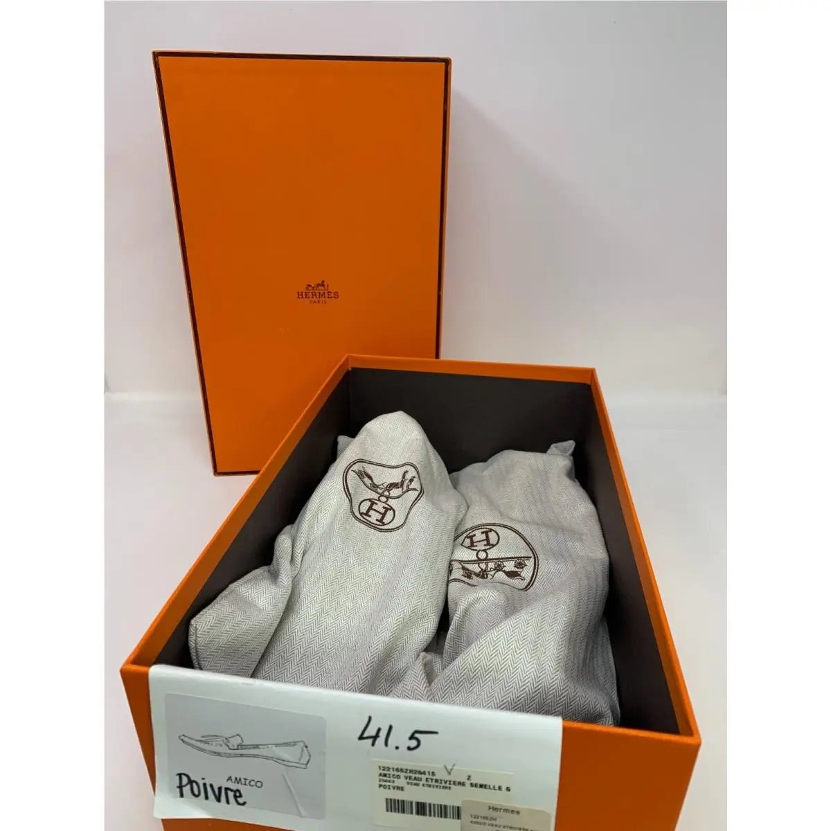 Hermes shoes - Hermes Amico - Amico - Gray 31