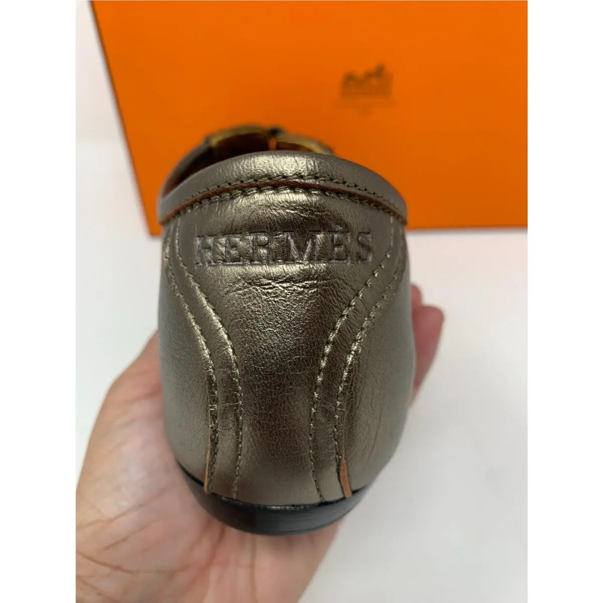 Hermes shoes - Hermes - Marathon - Marathon - Bronze 9