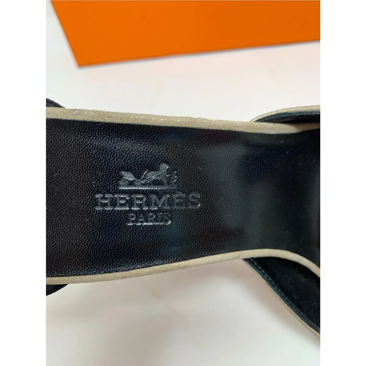 Hermes shoes - Hermes Florida - Florida - Nior and Champagne 12
