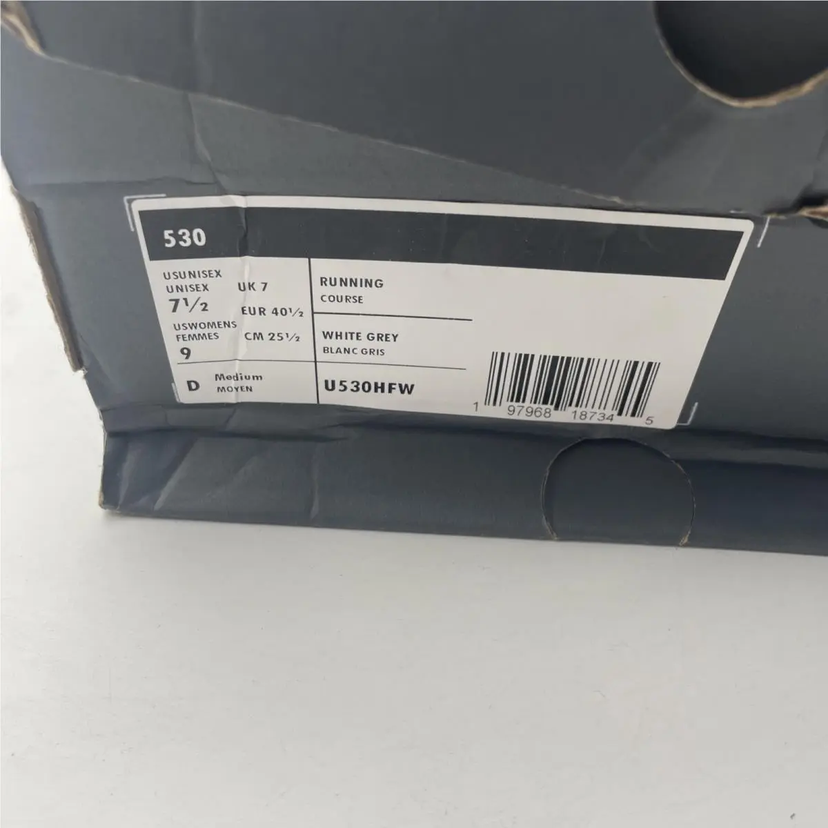New Balance shoes - New Balance 530 - U530HFW - White (UPC: 197968187345) 0