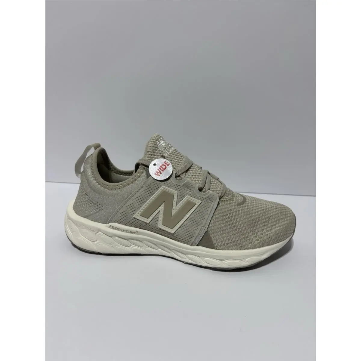 Women’s Fresh Foam X Cruz V3 Grey Running Shoes Size 10 Wide by New Balance