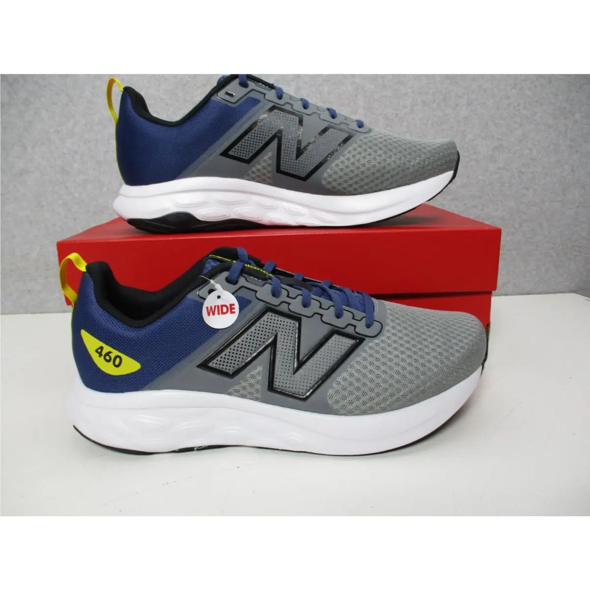 460 v4 Shoes Men Sz 13 4E Wide Gray Blue Running M460RG4 by New Balance