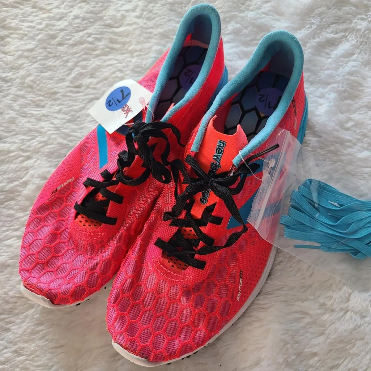 New Balance 5000 WRC5000P Womens Revlite Fantom Fit Racing Flats Sneakers 7.5