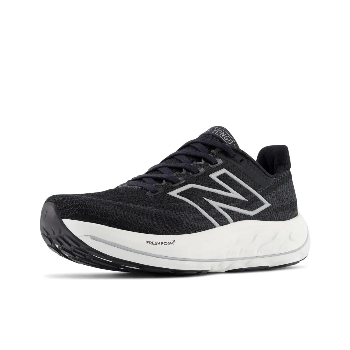 New Balance Women`s Fresh Foam X Vongo V6 Running Shoe Black/white 8.5 W 8.5
