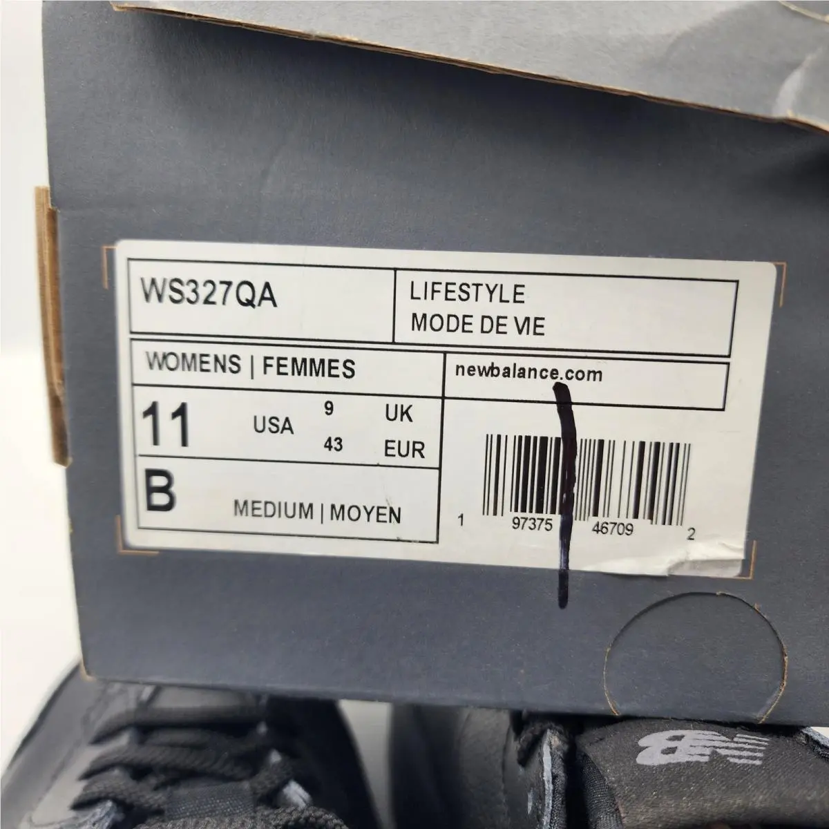 New Balance shoes - New Balance 327 - Black 0