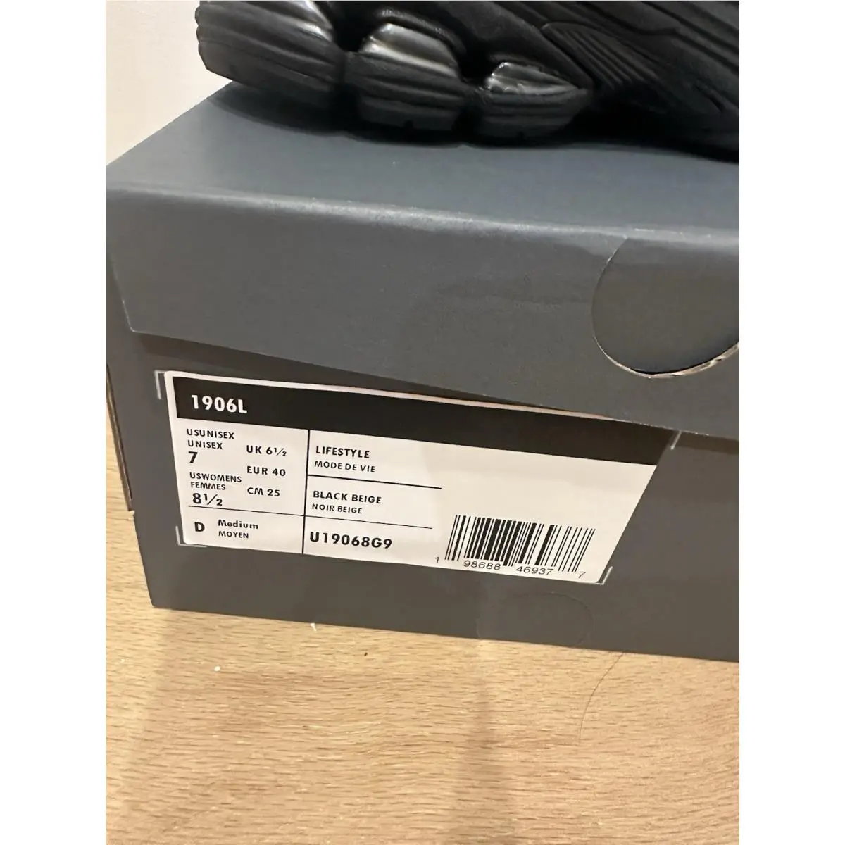New Balance shoes - New Balance - U19068G9 - Black 4