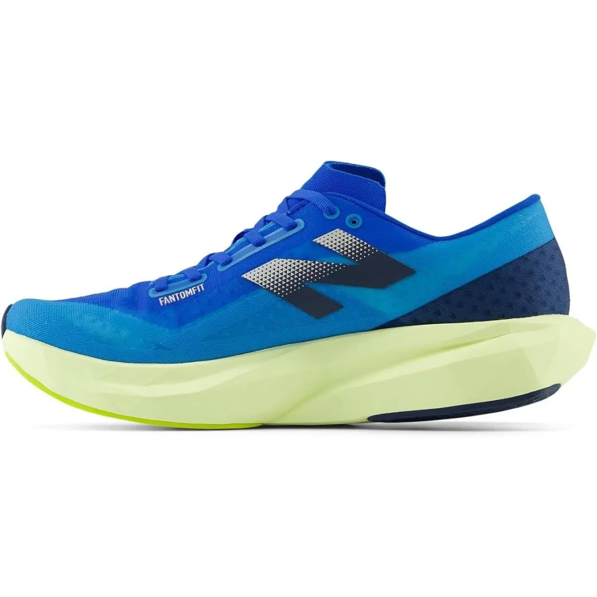 New Balance shoes - FuelCell Rebel v4 - FuelCell Rebel - MFCXLQ4 - Spice Blue / Limelight / Blue Oasis (UPC: 197375647838) 2