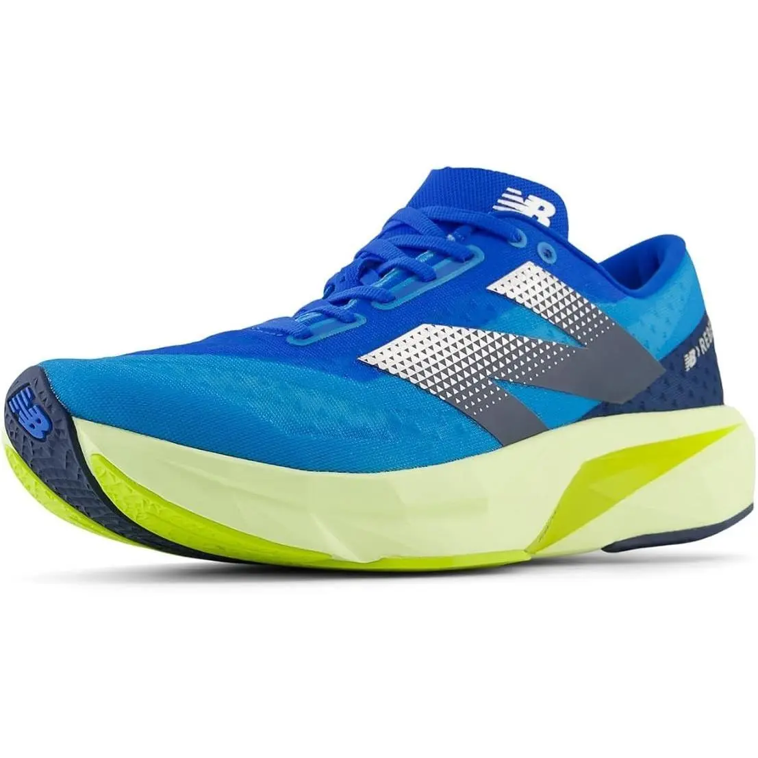 New Balance shoes - FuelCell Rebel v4 - FuelCell Rebel - MFCXLQ4 - Spice Blue / Limelight / Blue Oasis (UPC: 197375647838) 5