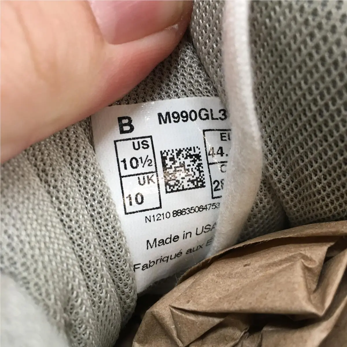 New Balance shoes - M990GL3 - M990GL3 - Gray 14