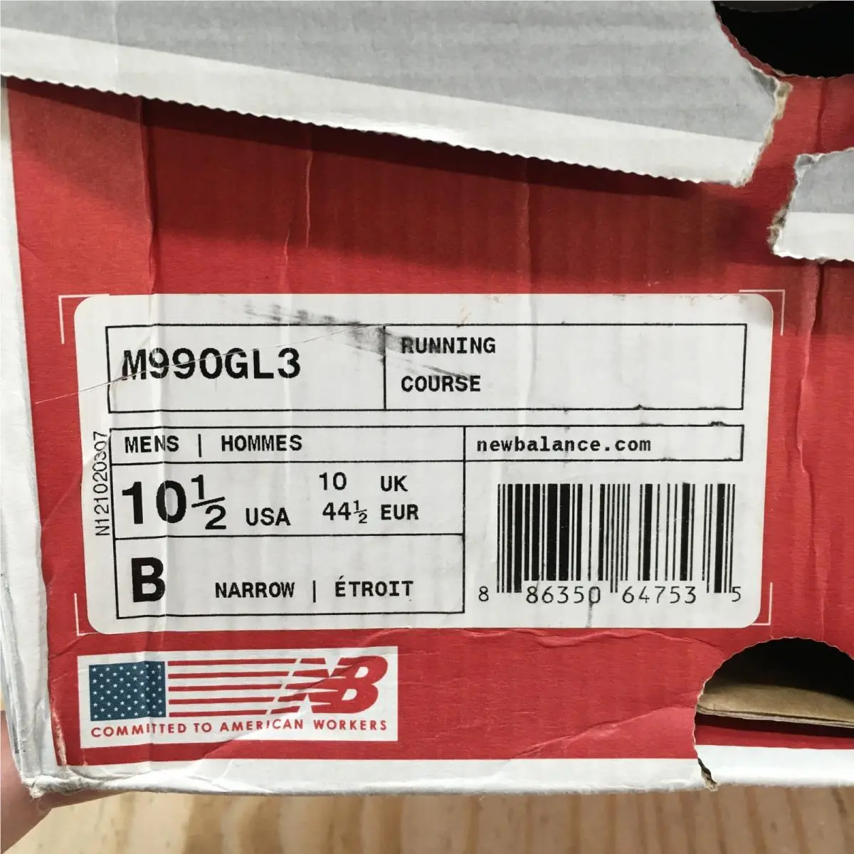 New Balance shoes - M990GL3 - M990GL3 - Gray 18