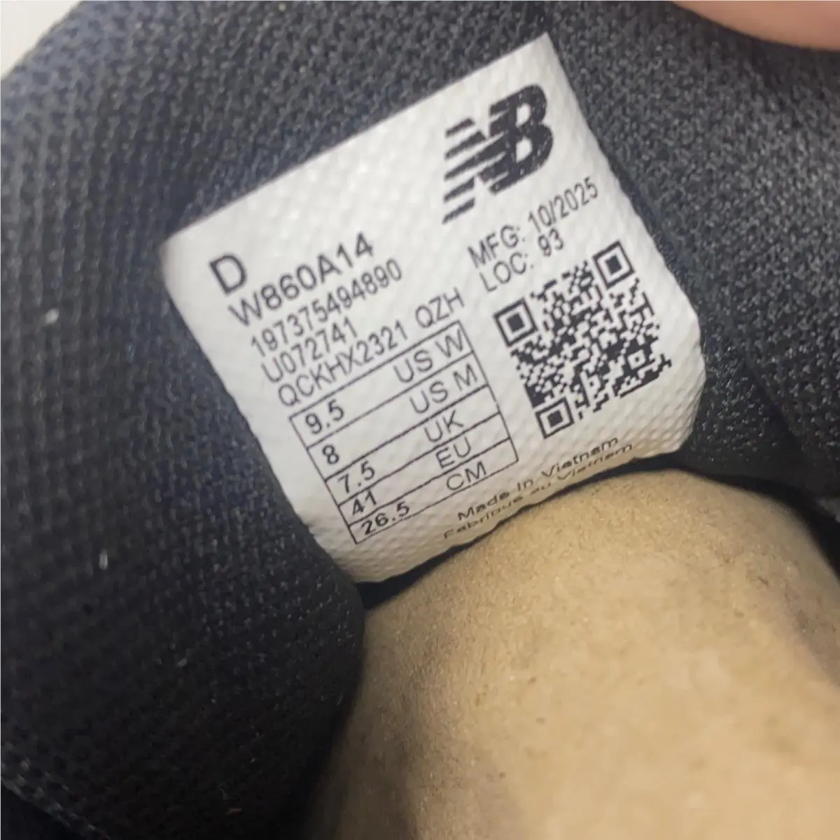 New Balance shoes - New Balance Fresh Foam X 860v14 - W860A14 - Black (UPC: 197375494890) 4