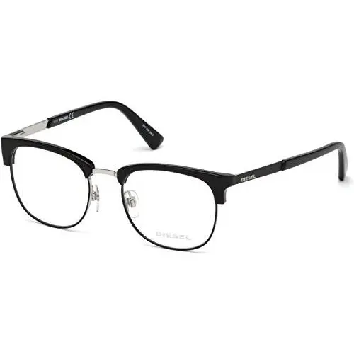 DL 5275 001 Black Optical Eyeglass Frame For Men by Diesel