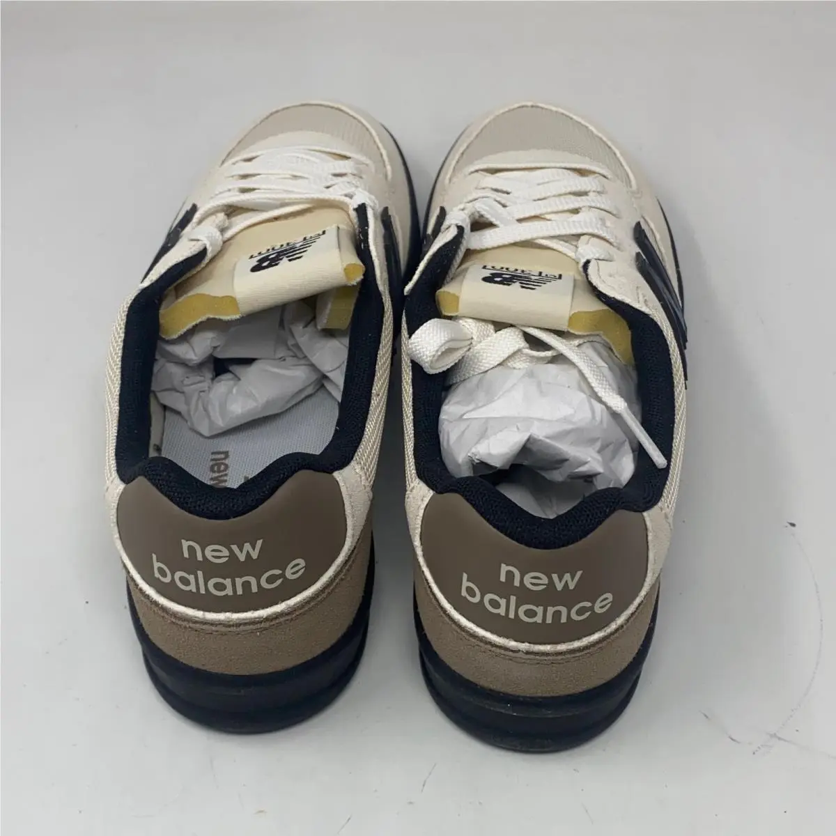 New Balance shoes - Linen/Black/Mushroom (UPC: 198688541431) 1