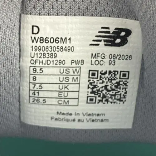 New Balance shoes - New Balance Fresh Foam X 860v15 - W8606M1 - Mint Green/White 12