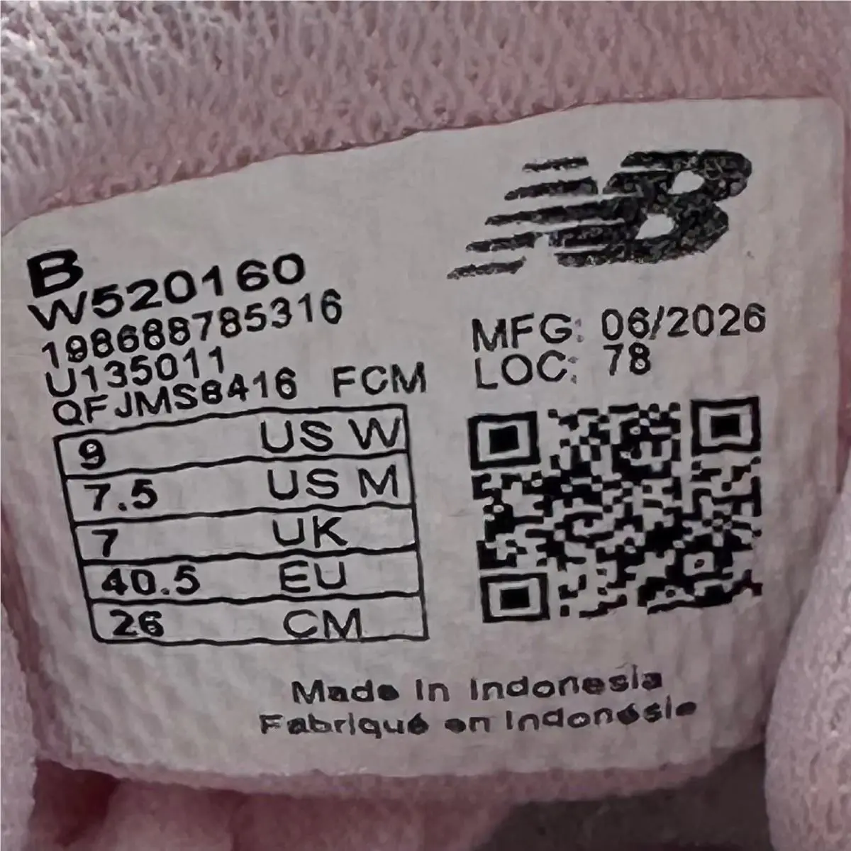New Balance shoes - New Balance 520 - Pink 1