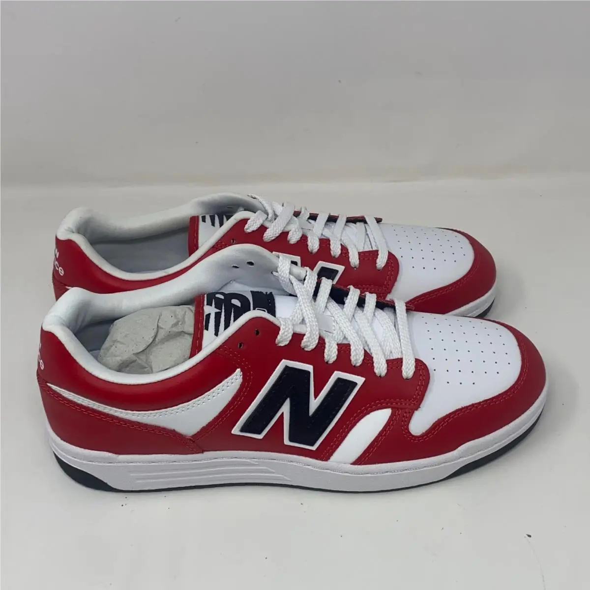 480 Low Red/white Men`s 10.5 D BB480LRE by New Balance