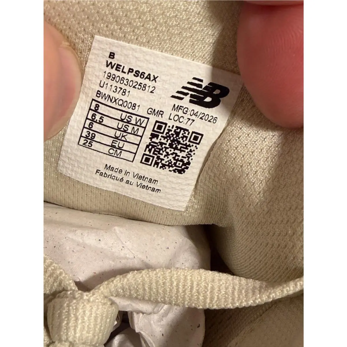 New Balance shoes - Ellipse v1 - Ellipse - White, Blue, Cream 10
