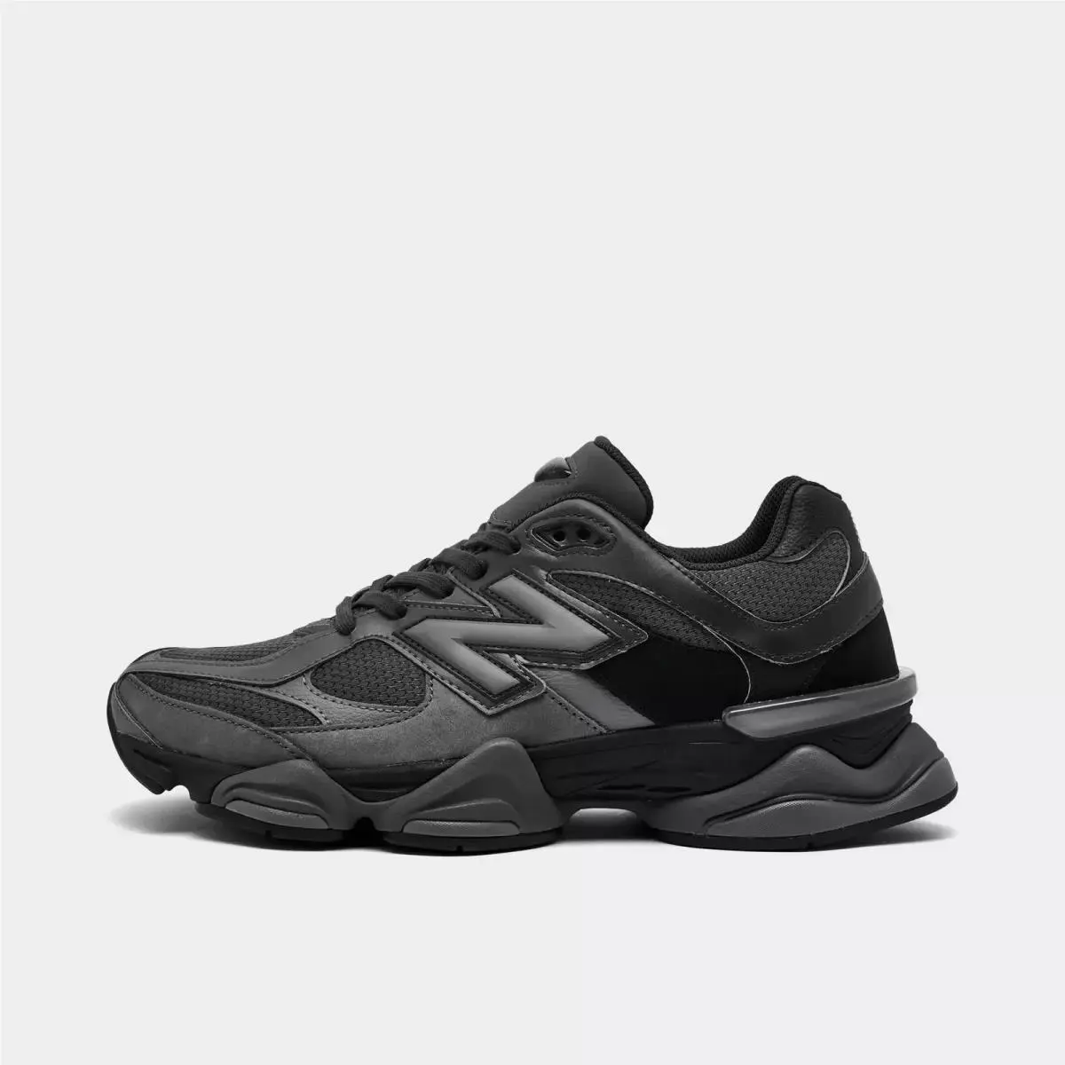 9060 Mens Size 7.5 Black/harbor Grey Casual Shoes U90603VF New by New Balance