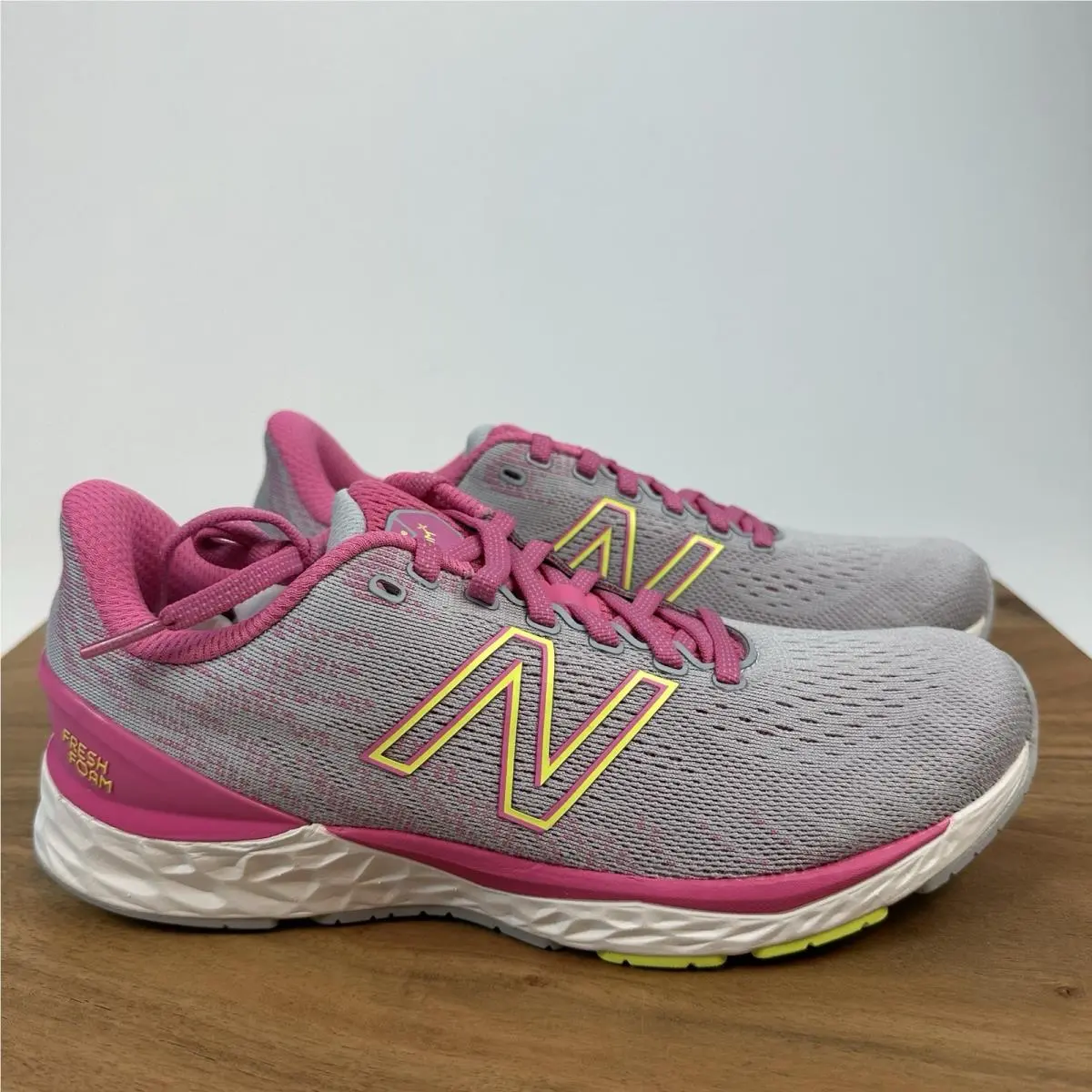 Big Kids New Balance Fresh Foam 880 Gray Athletic Sneakers Shoes Size 5.5 Y