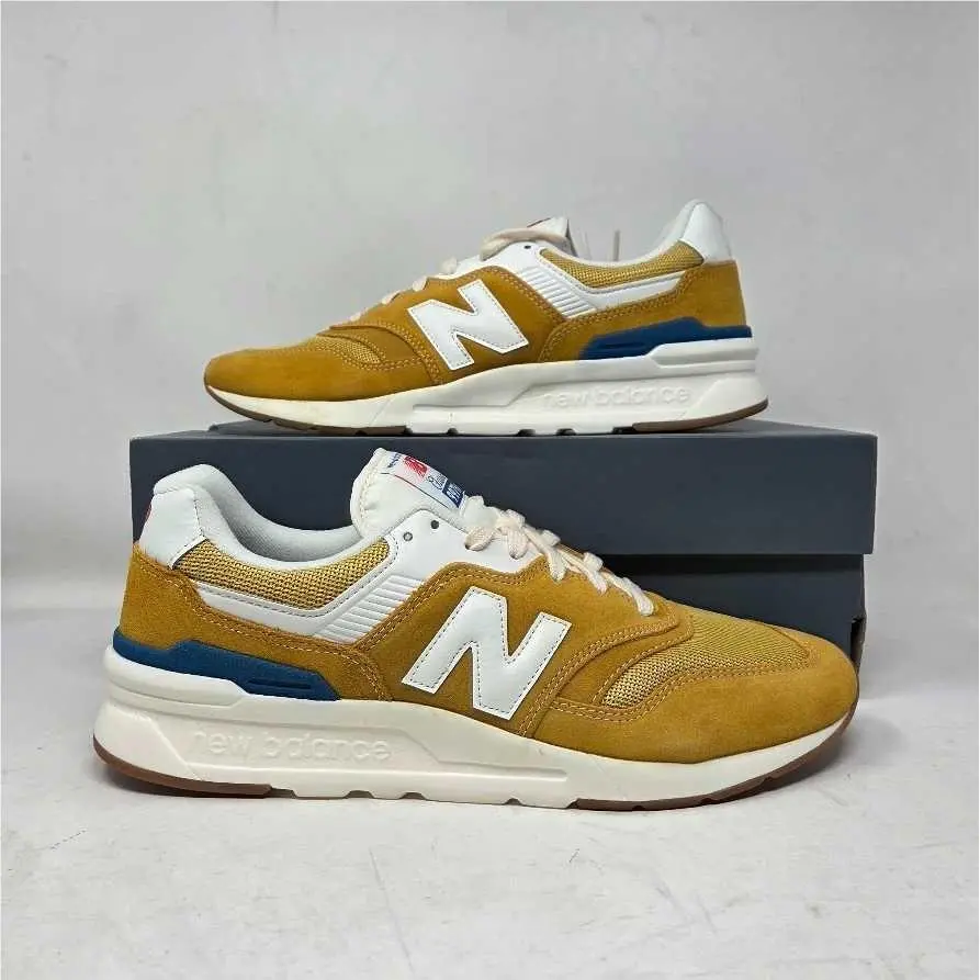 New Men`s 11.5 New Balance For J.crew 997H Sneakers in Varsity Gold Light Rogue