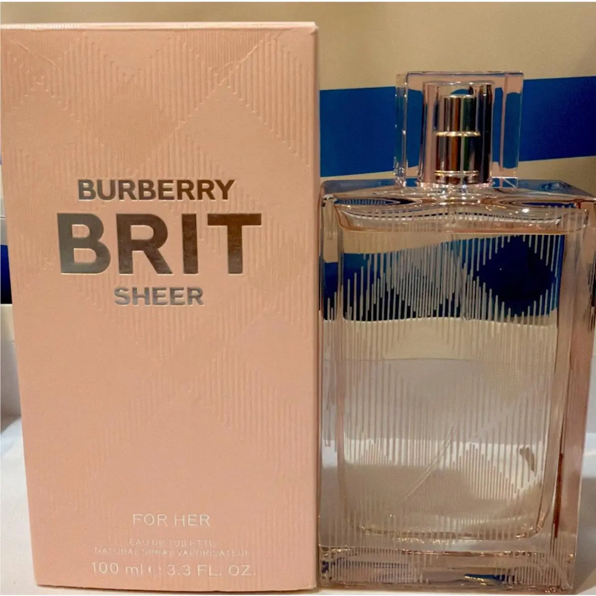 Burberry Brit Sheer For Her Edt 3.3 Oz Women’s