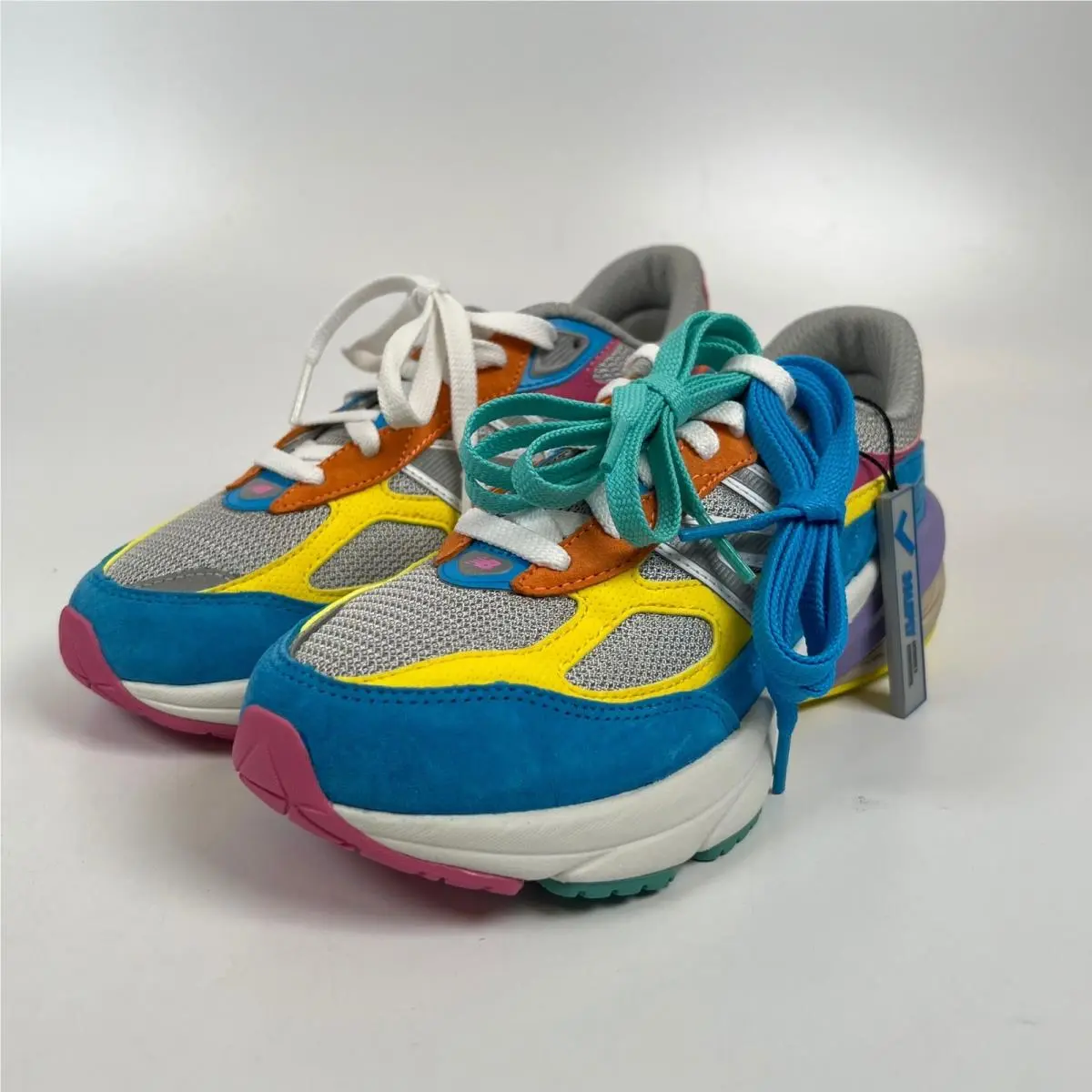 990v6 Dtlr Gelato Grey Blue Kids Size 6 GC990DL6 by New Balance