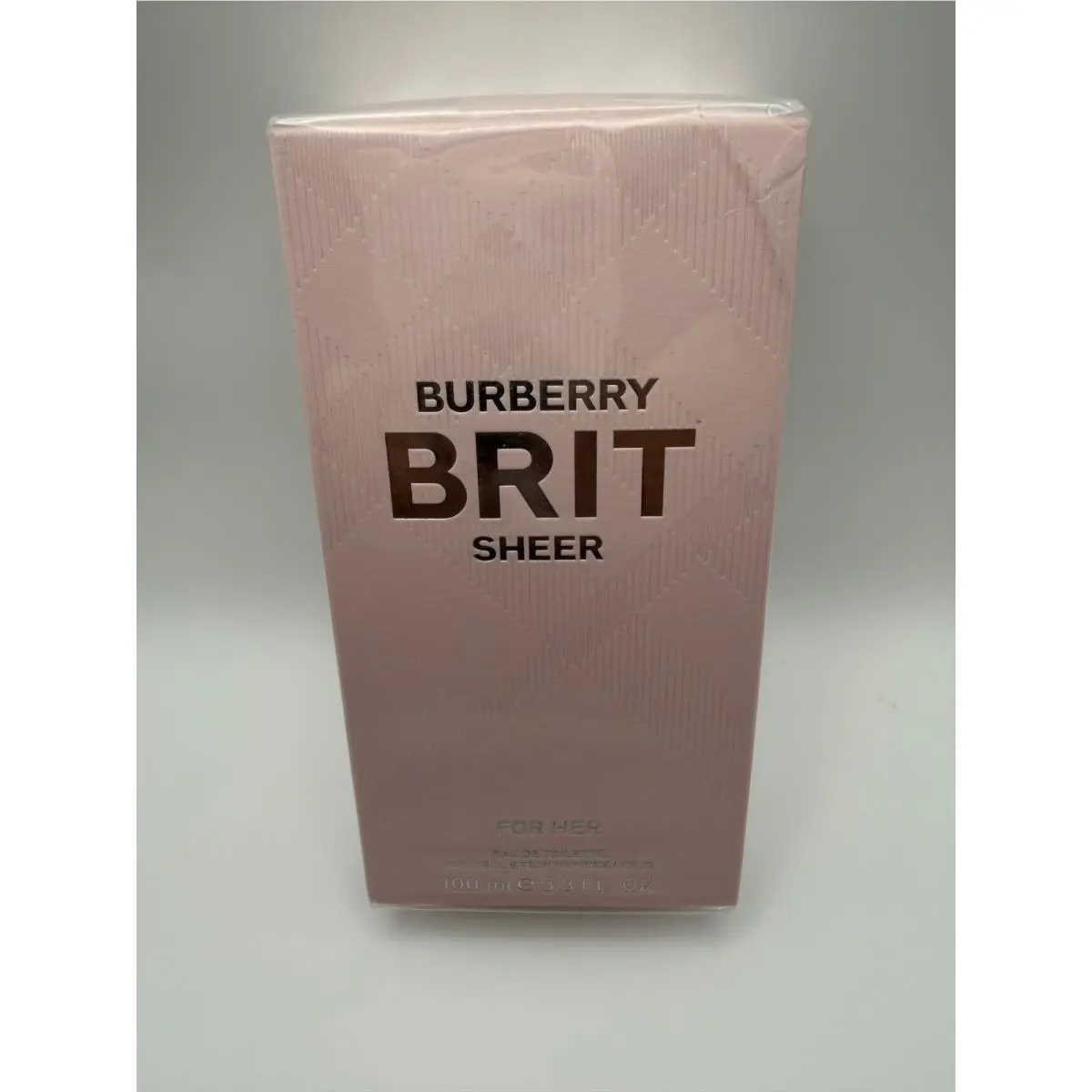Burberry Brit Sheer For Women Edt 3.3fl oz 100ml Sku FR0009