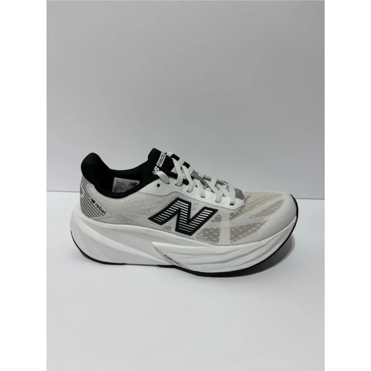 Women’s Fuelcell Rebel V5 White Running Shoes Size 5.5 D by New Balance