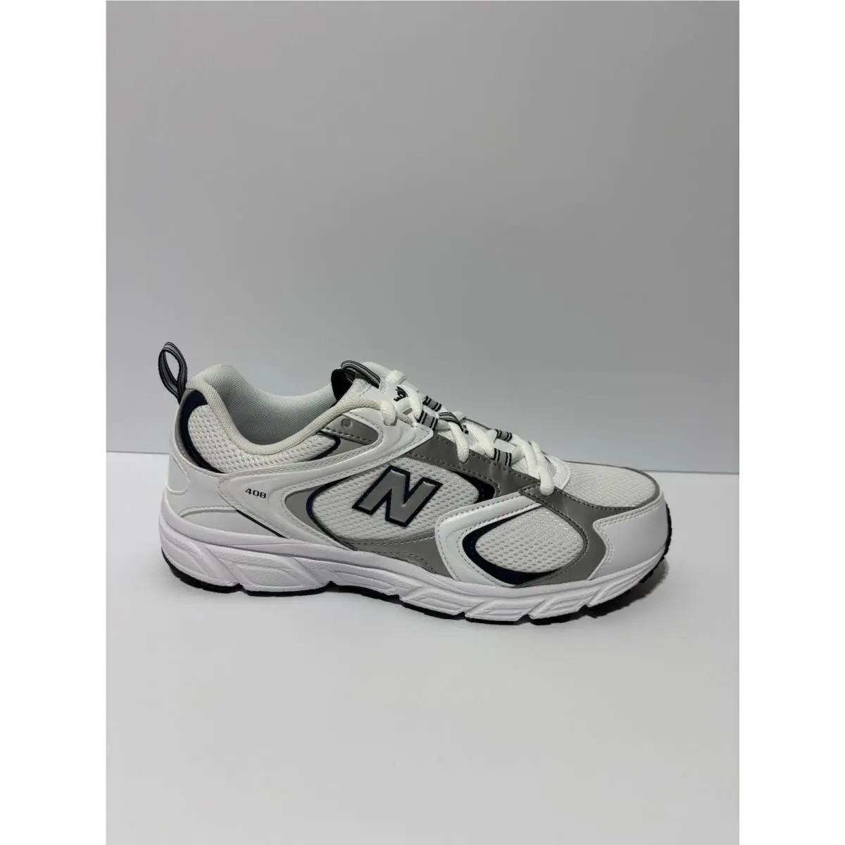 Men’s 408 White Blue Sneakers Size 9.5 M by New Balance