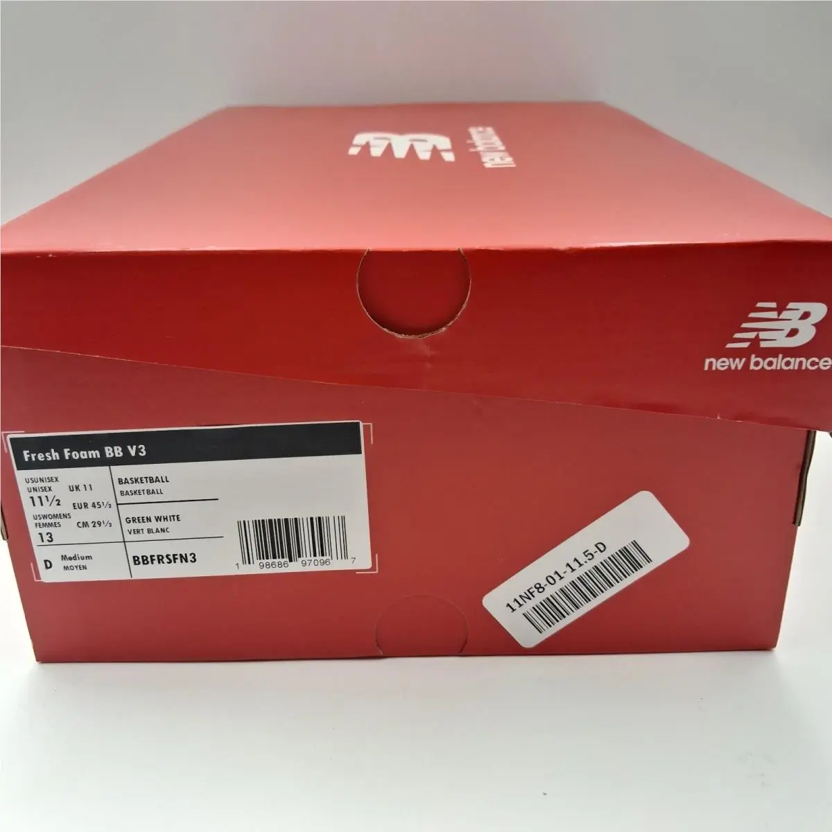 New Balance shoes - New Balance Fresh Foam BB v3 - BBFRSFN3 - Green 2