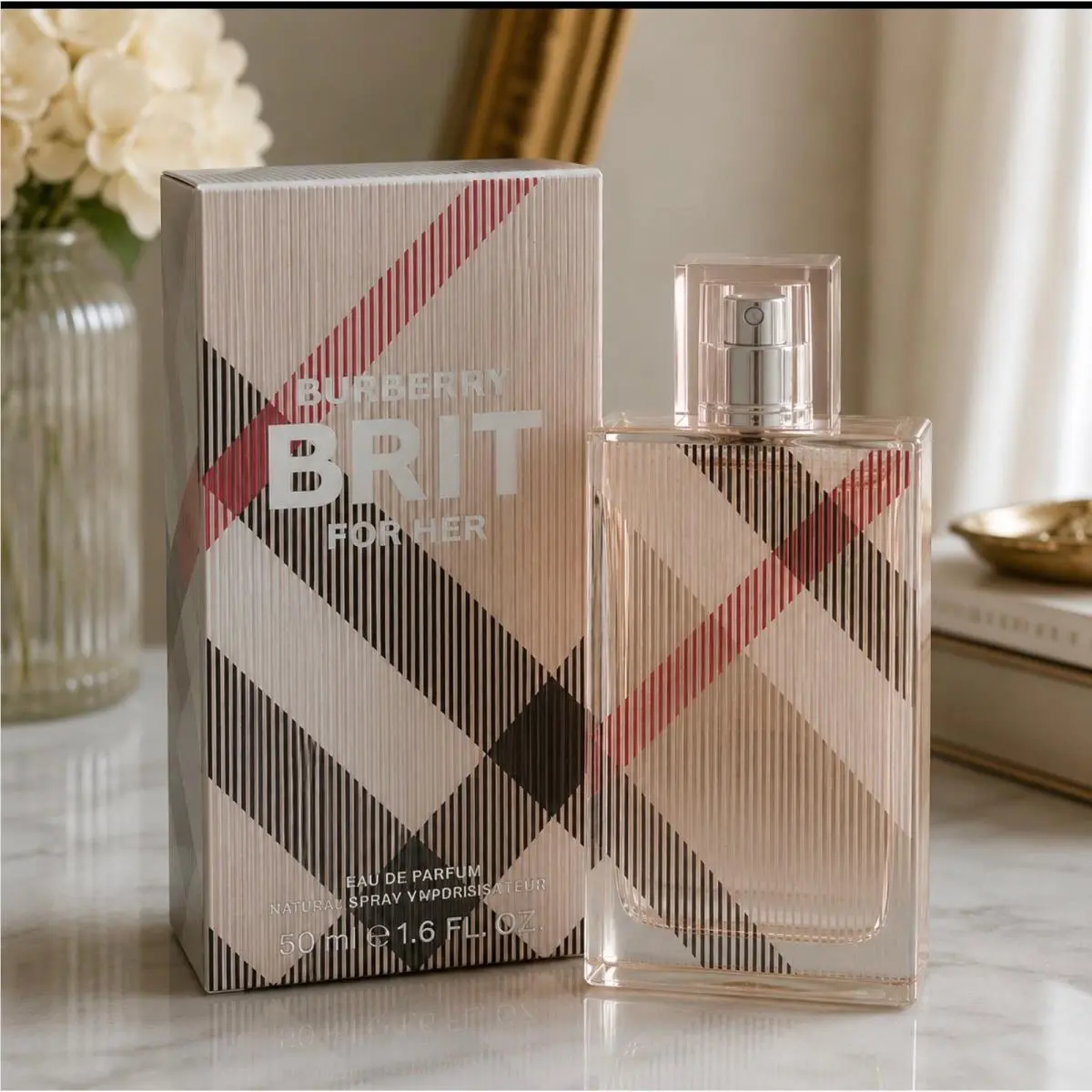 Burberry Brit For Her Eau De Parfum 1.6 oz 50ml Spray