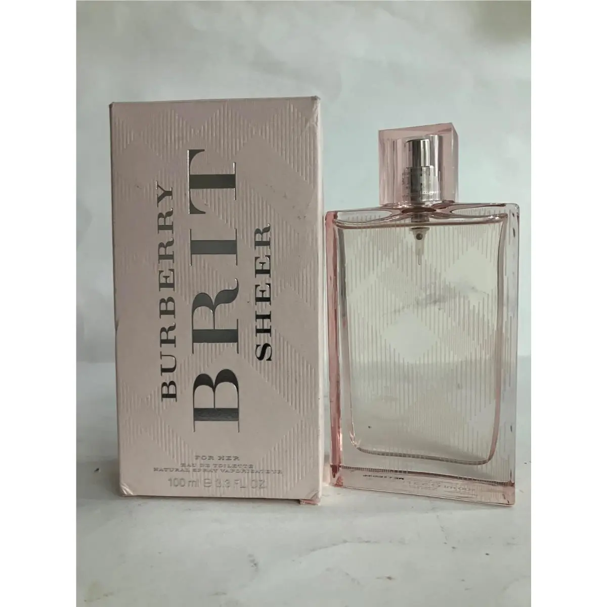 Burberry Brit Sheer 3.3oz Edt Spray For Women Rare