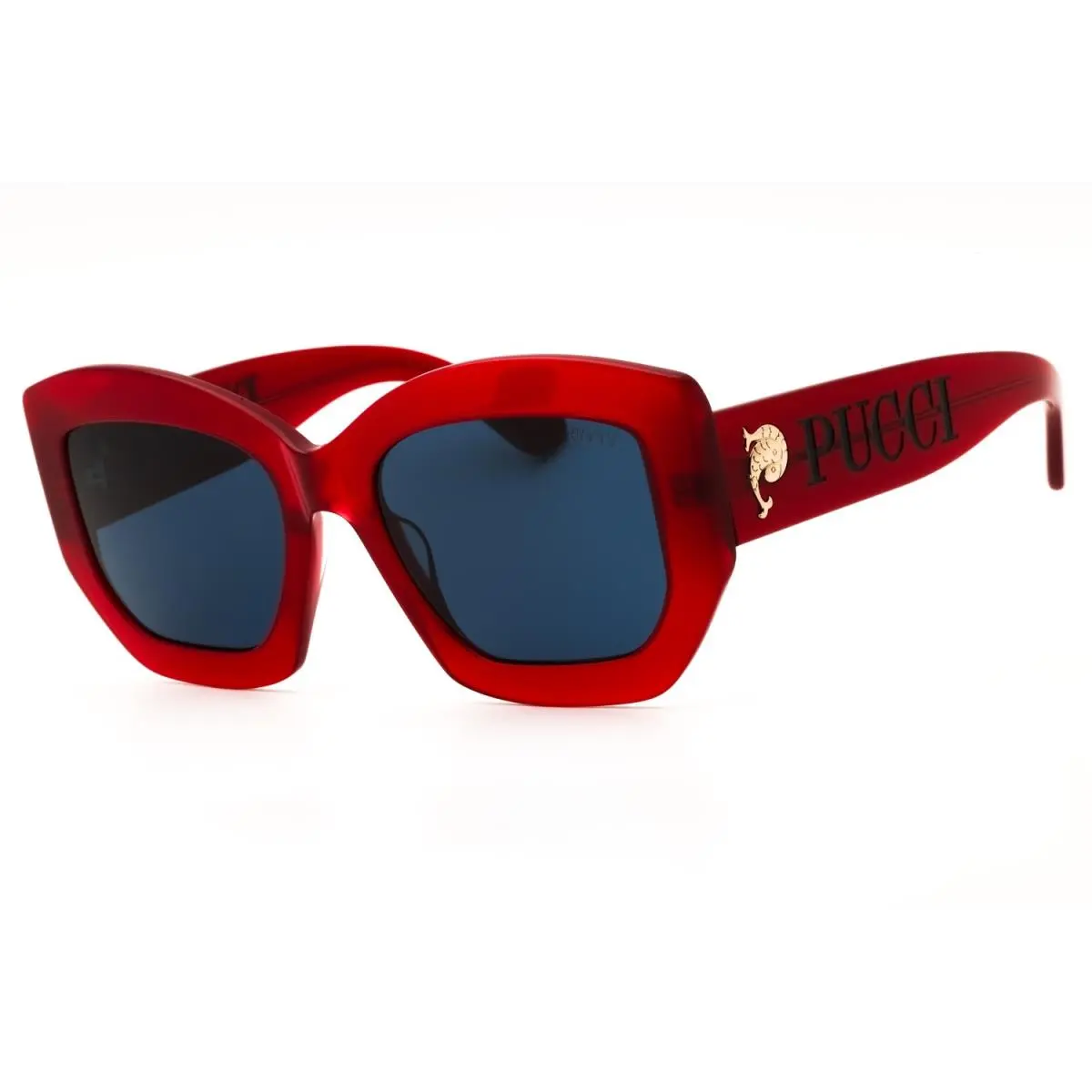 EP0211-66V-54 Sunglasses Frame Size 54mm 140mm 20mm Red Women by Emilio Pucci
