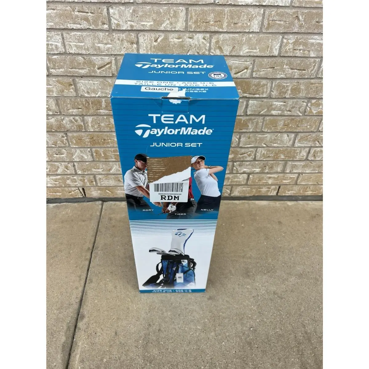 TaylorMade  - Team TaylorMade Junior Set Size 1 - Blue, Lie Angle: Silver 10