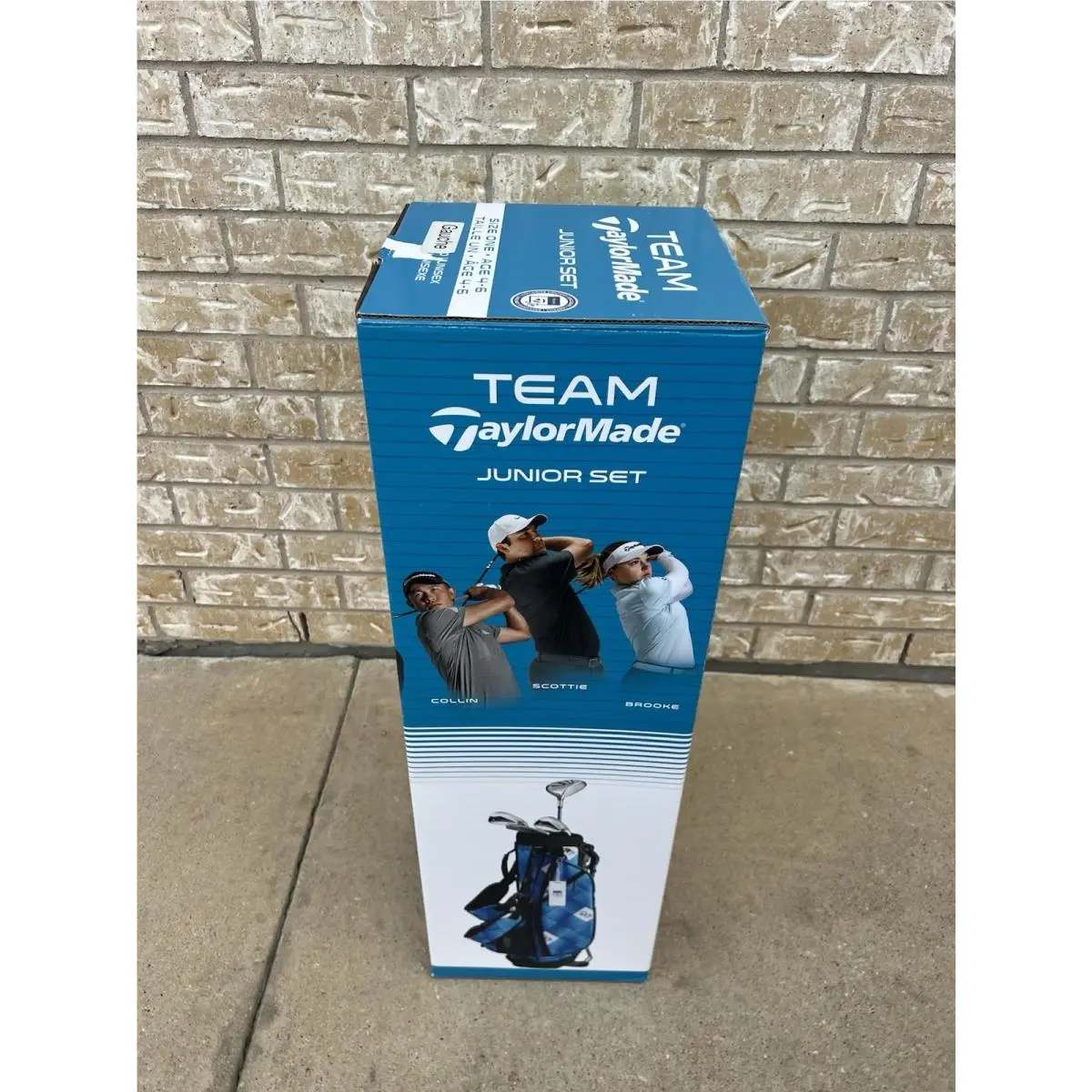 TaylorMade  - Team TaylorMade Junior Set Size 1 - Blue, Lie Angle: Silver 0