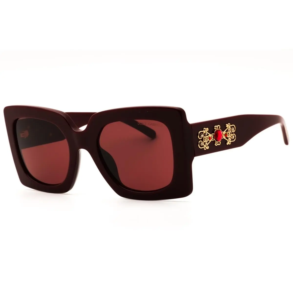 Dolce Gabbana DG4525-3091-54 Sunglasses Frame Size 54mm 145mm 22mm Bordeaux by Dolce & Gabbana