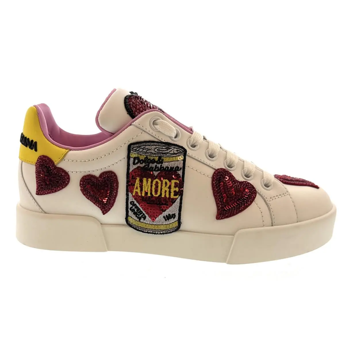 Dolce & Gabbana shoes - 0111CA6891A8A798B959 - 0111CA6891A8A798B959 - White 3