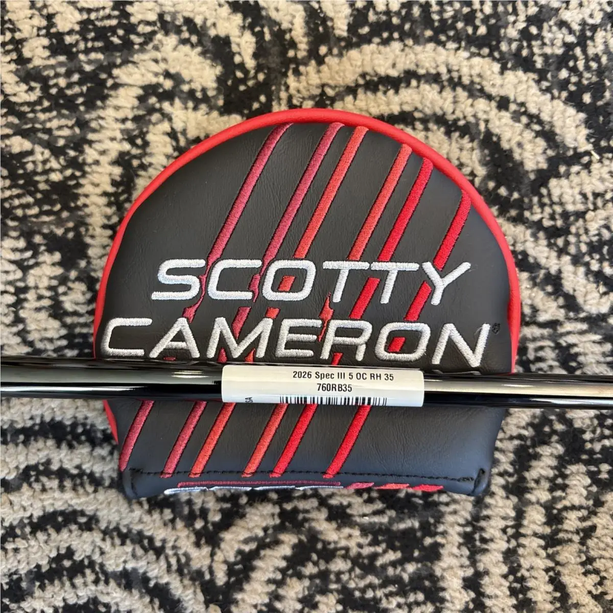 Scott  - Scotty Cameron Spec III 5 OC - Black, Lie Angle: Black 3