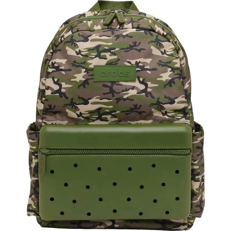 Classic Nylon Backpack School Travel Bag Lightweight Durable Personalize Camo by Crocs