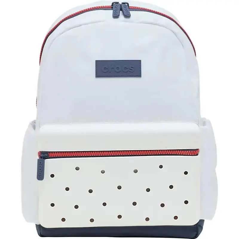 Classic Nylon Backpack School Travel Bag Lightweight Durable Personalize Navy/Multi by Crocs