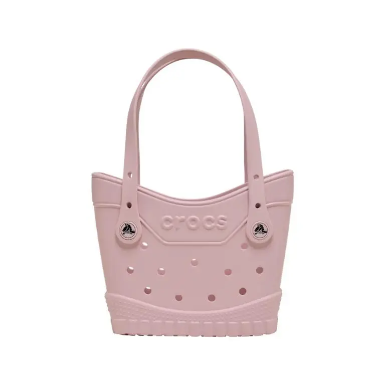 Classic Small Tote Bags-shoulder Bag Beach and Pool Bag-add Jibbitz Charm Cotton candy by Crocs