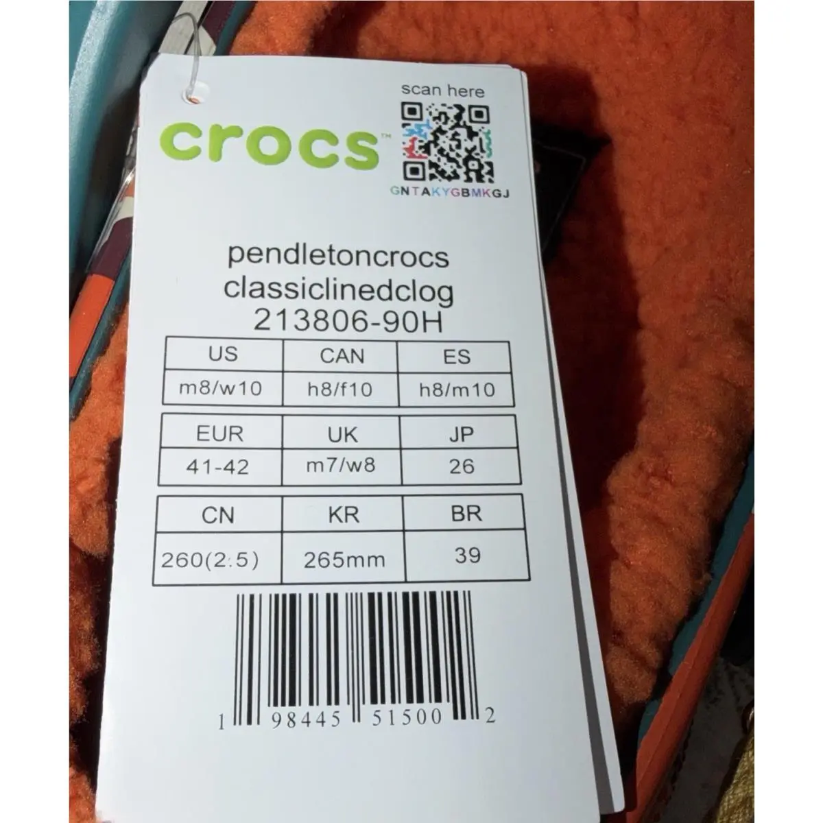 Crocs shoes - LIMITED EDITION - LIMITED EDITION - Orange 1