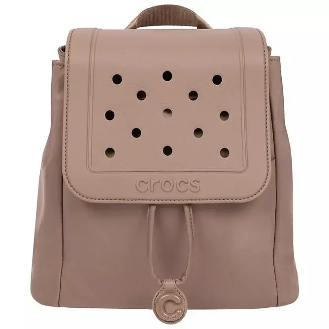 Crocs Mini Fashion Backpack - Eva Flap Jibbitz Compatible Small Backpack Purse