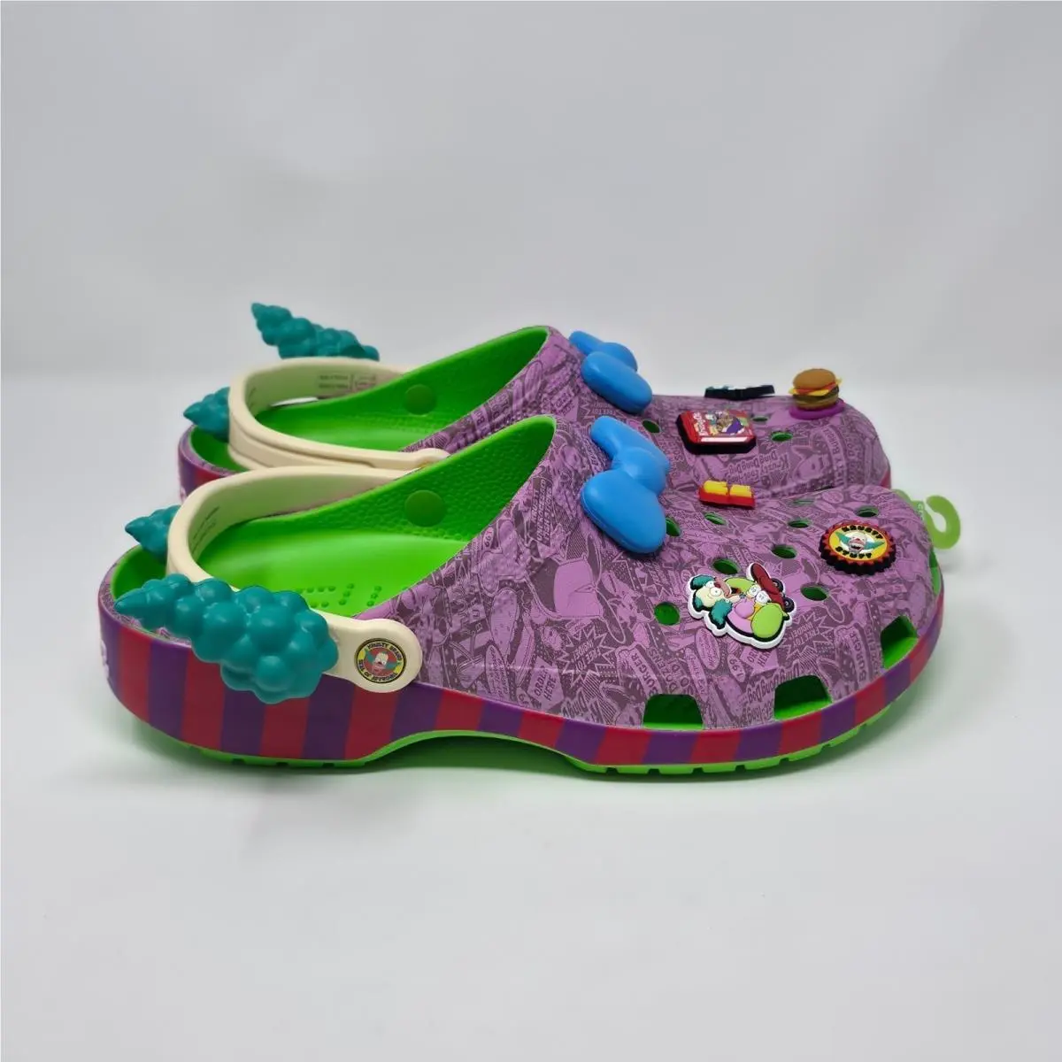 Crocs shoes - The Simpsons Krusty the Clown Classic Clog - Purple 1