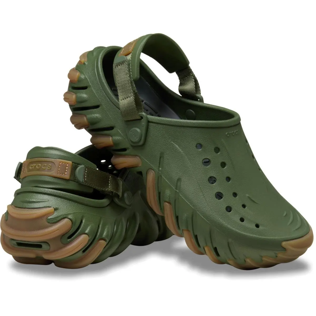 Crocs shoes - Crocs Echo - Echo - army green (UPC: 198445293627) 0