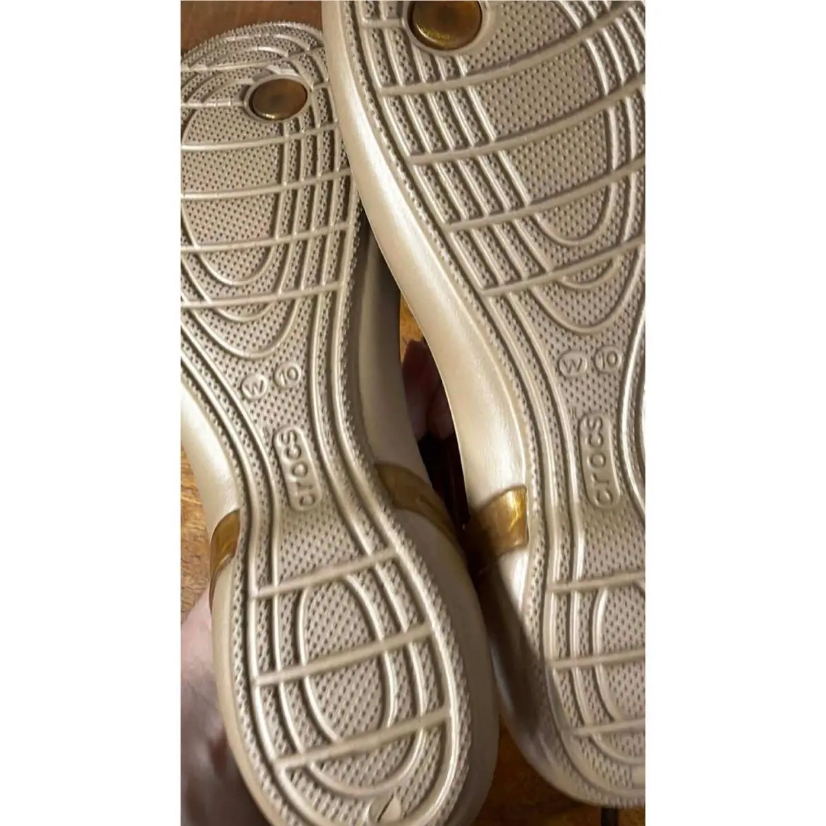 Crocs shoes - Crocs Isabella T-Strap - Isabella - Beige 3