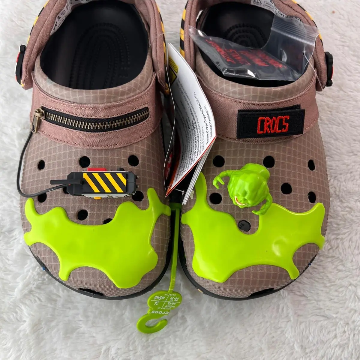 Crocs shoes - Ghostbusters Ecto-1 Classic Clog - Ghostbusters Classic Clog - Tan 1