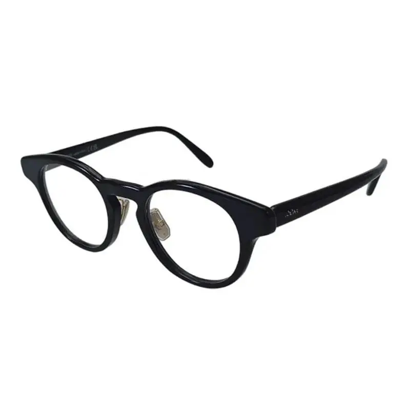 LW50085F 001 Unisex Designer Eyeglasses Black Acetate Frame 49mm by Loewe