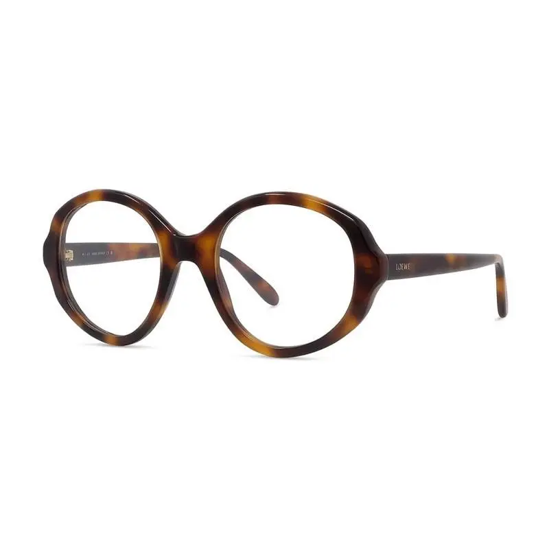 LW50077I 052 Women’s Havana Acetate Eyeglasses 52mm Frame by Loewe